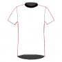 Melbourne T-shirt  white-black-red_FRONT
