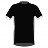 RIO T-shirt- Black_ white-white-Unisex_FRONT